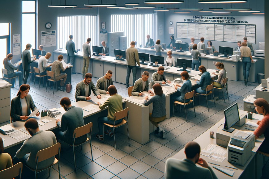 Proces rejestracji online dla osób bez zatrudnienia